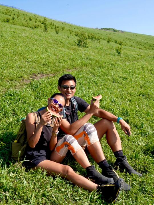 北灵山徒步攻略⛰️和你在高山草甸上吃西瓜🍉