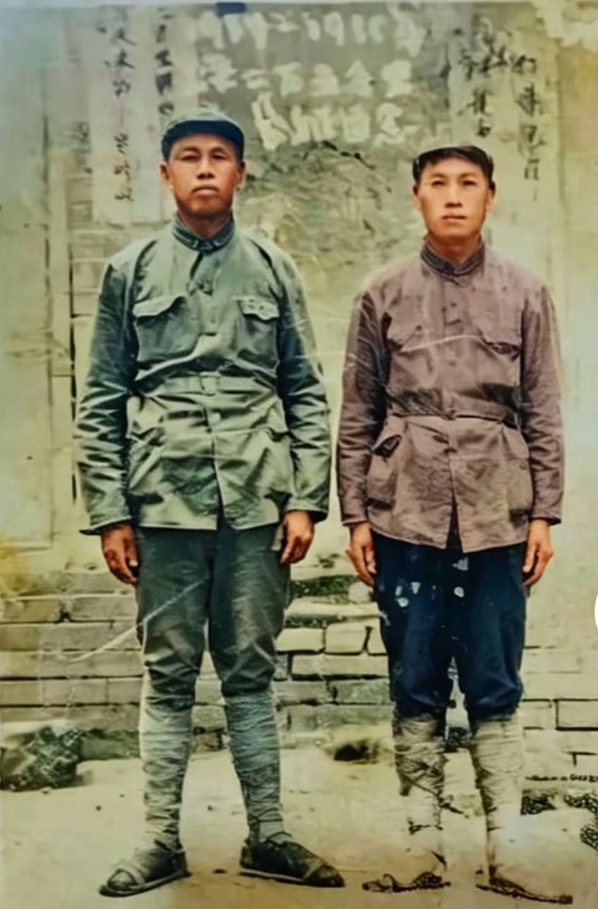 长征途中的一张照片