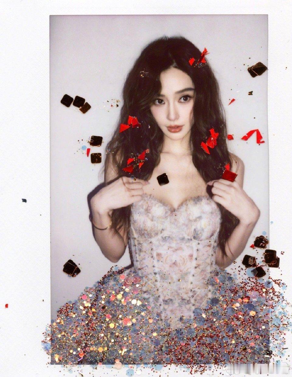 Angelababy 新年撕拉片！！美神，太绝了