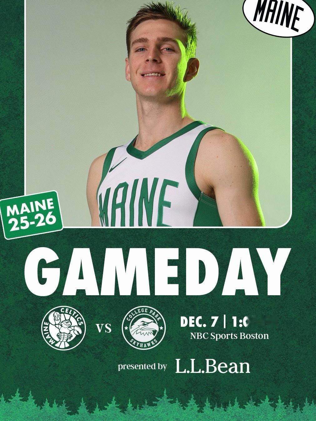 缅因州凯尔特人 GAME DAY ! LET‘S GO CELTICS ☘️ ?