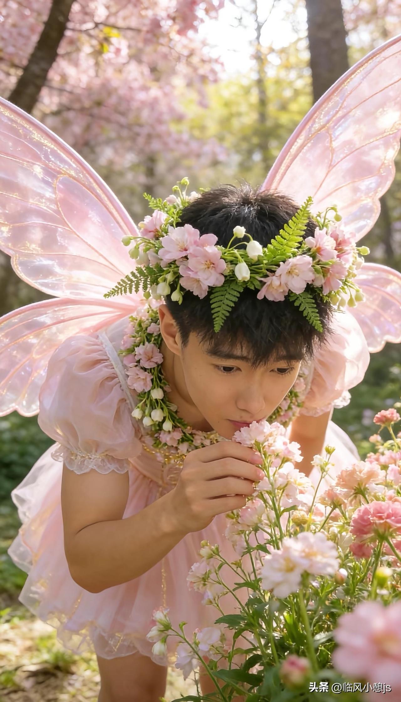 俞泽辰这波操作也太搞笑了！竟在社交平台用特效软件把李虎翼一键变成了娇俏的神仙妹妹