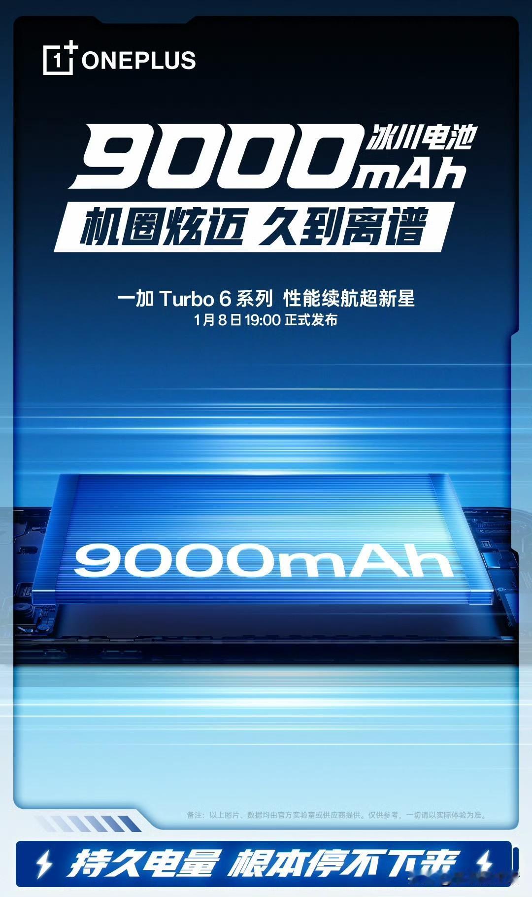 曝一加 Turbo 6续航实测可玩王者10小时，日常妥妥用两天！

今日，知名数