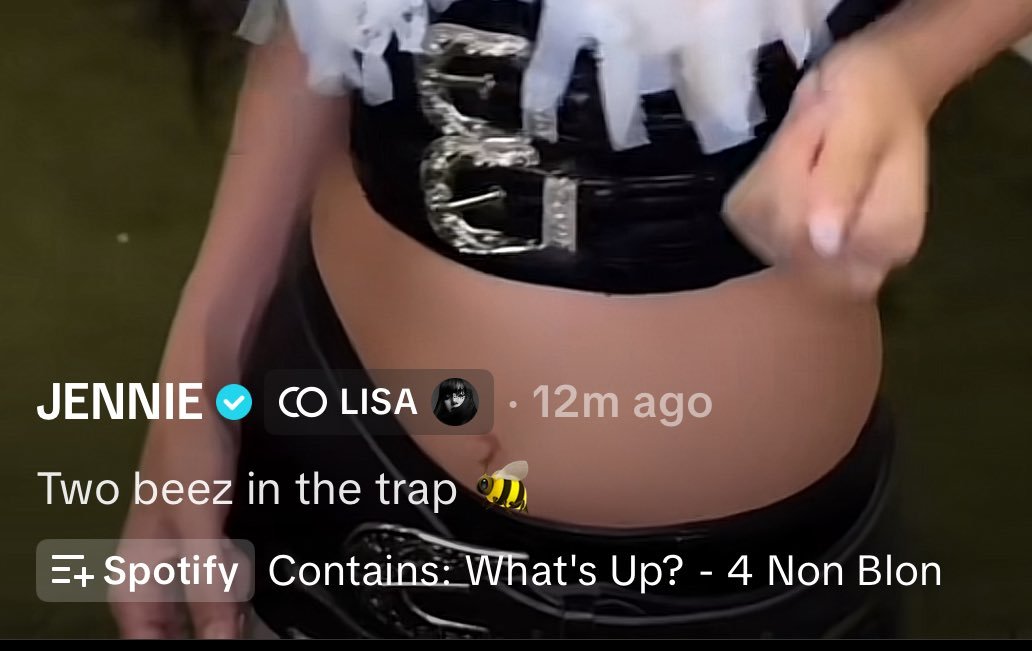 一张图让你尖叫 JenLisa共创💛💙 ​​​