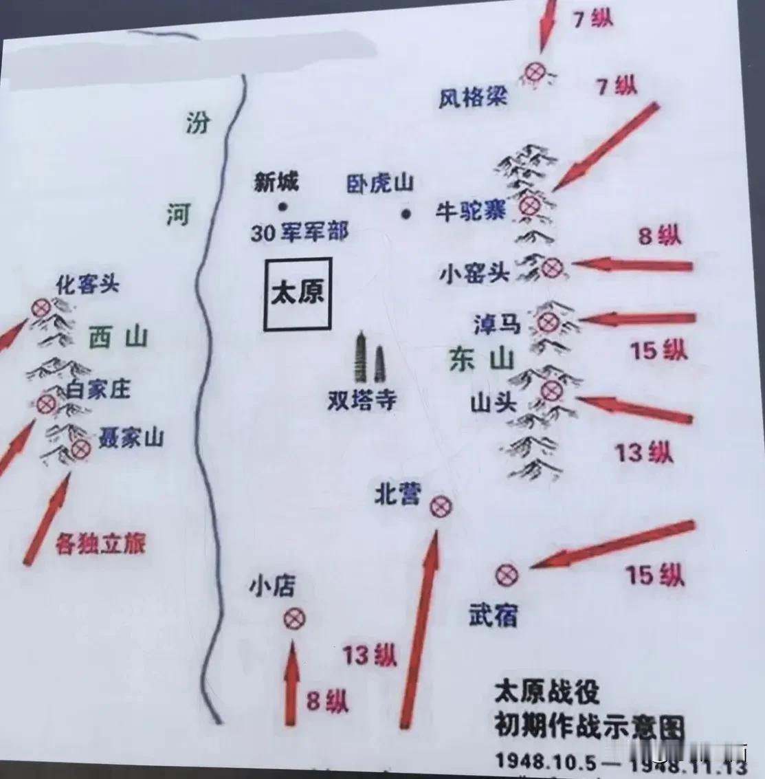 　　在解放战争中，太原战役绝对是最难打的之一，解放军多次换帅，不断调兵遣将，从1