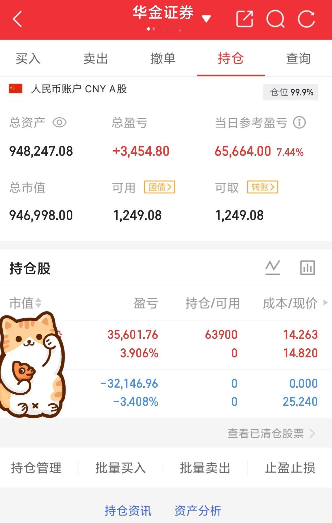 挑战60做到200（第18天）目前资金：948247当日参考盈亏：+65664目
