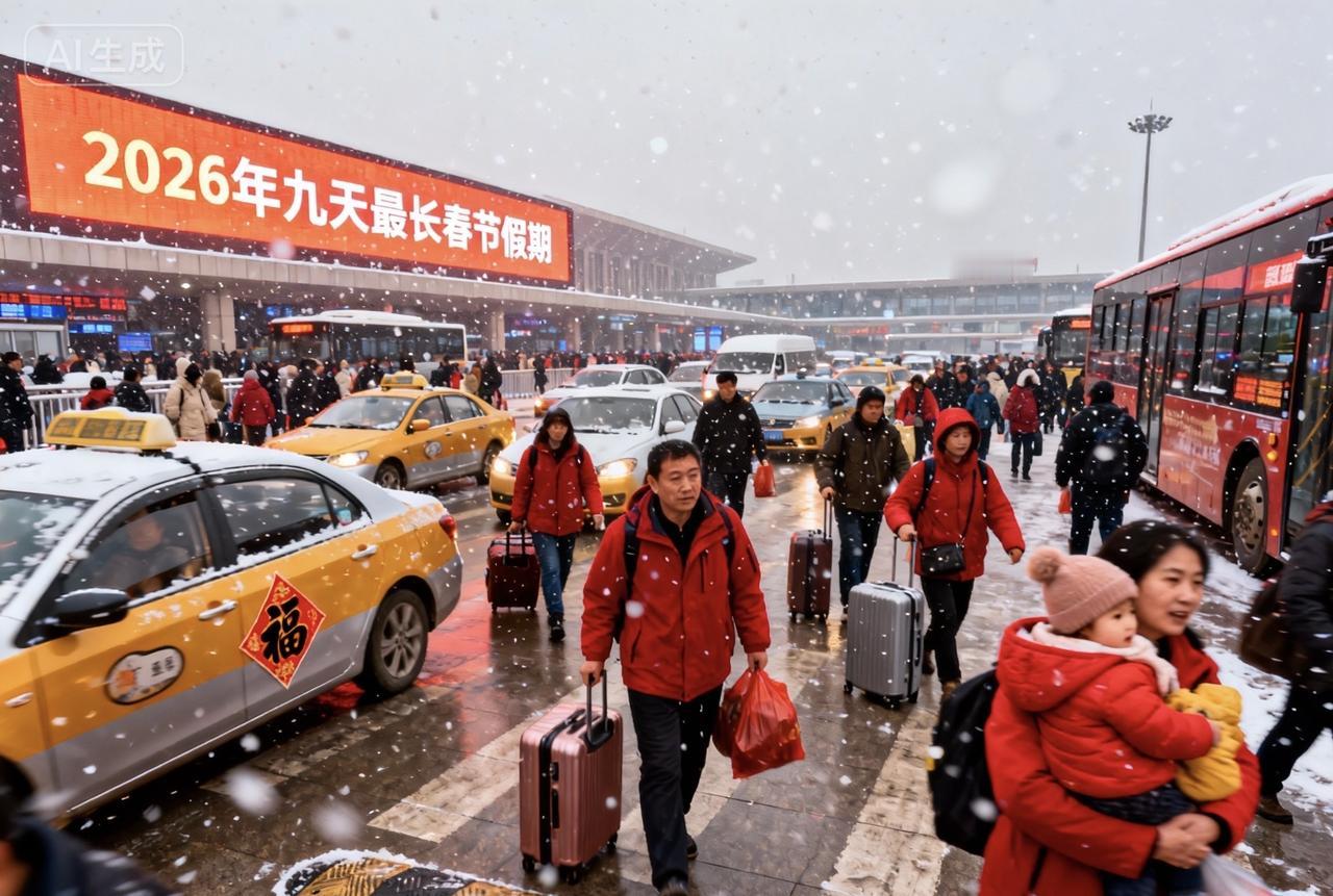 2026年春节将迎来“史上最长”的9天连休，不少人早已提前规划假期行程。有人打算