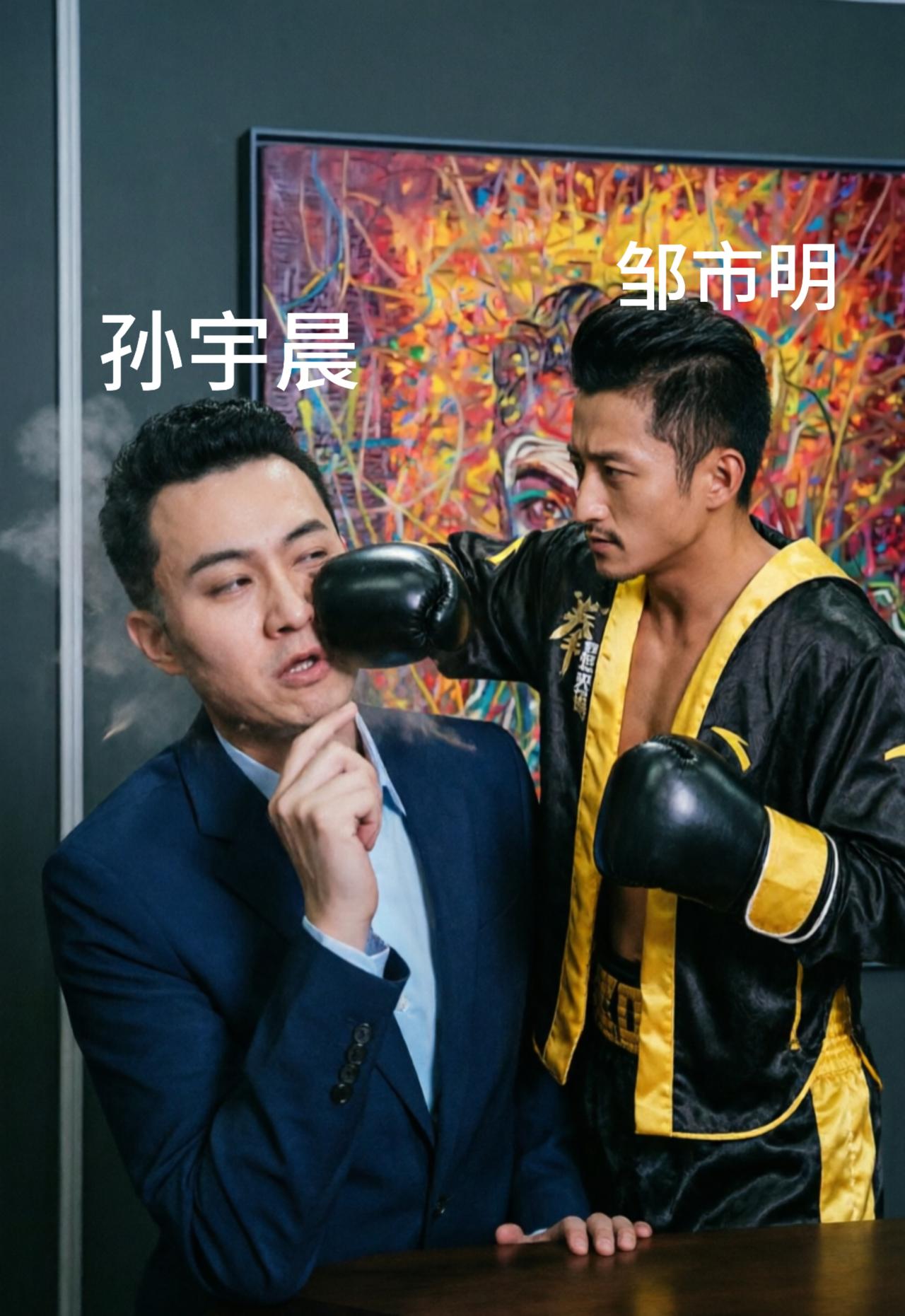 我要是景甜，就花三千万请邹市明在擂台上暴揍孙宇晨，拳王锤币王，期待值拉满！景甜 