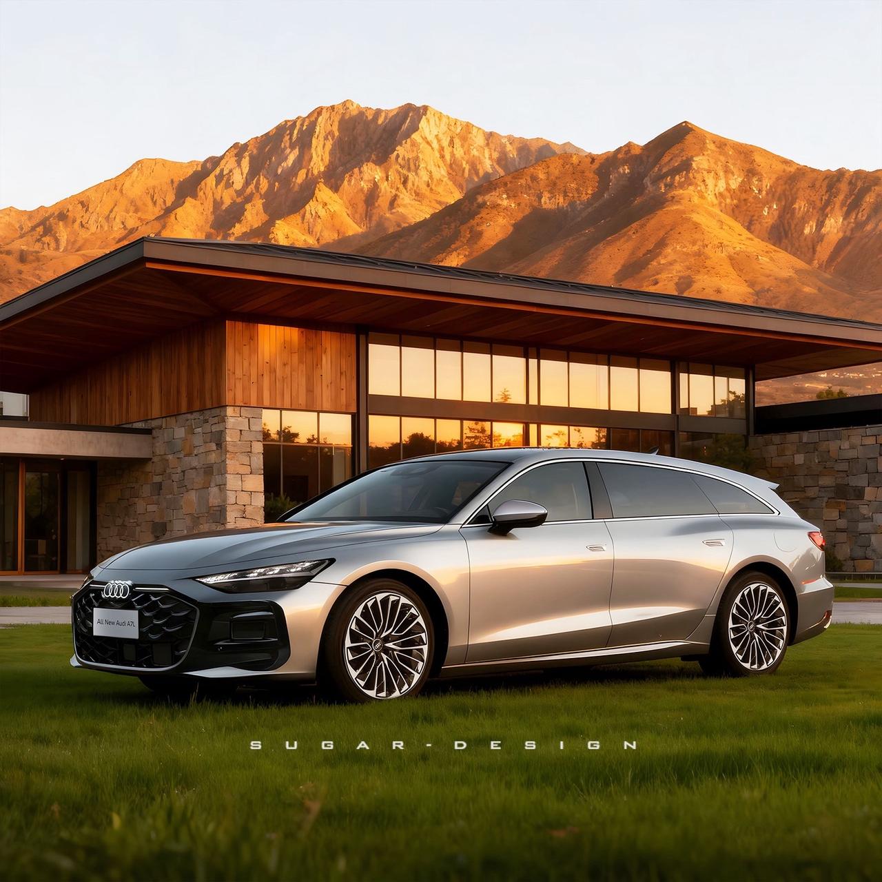 上汽奥迪A7 Sportback猎装车新车预览！
尽管上次已经出了一套奥迪A7旅