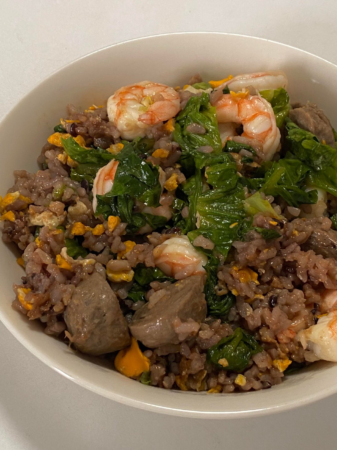 丁禹兮 有驾照版 🍛沙茶炒饭 超好吃的低脂版炒饭˙Ⱉ˙ฅ||-步骤·图3 👩