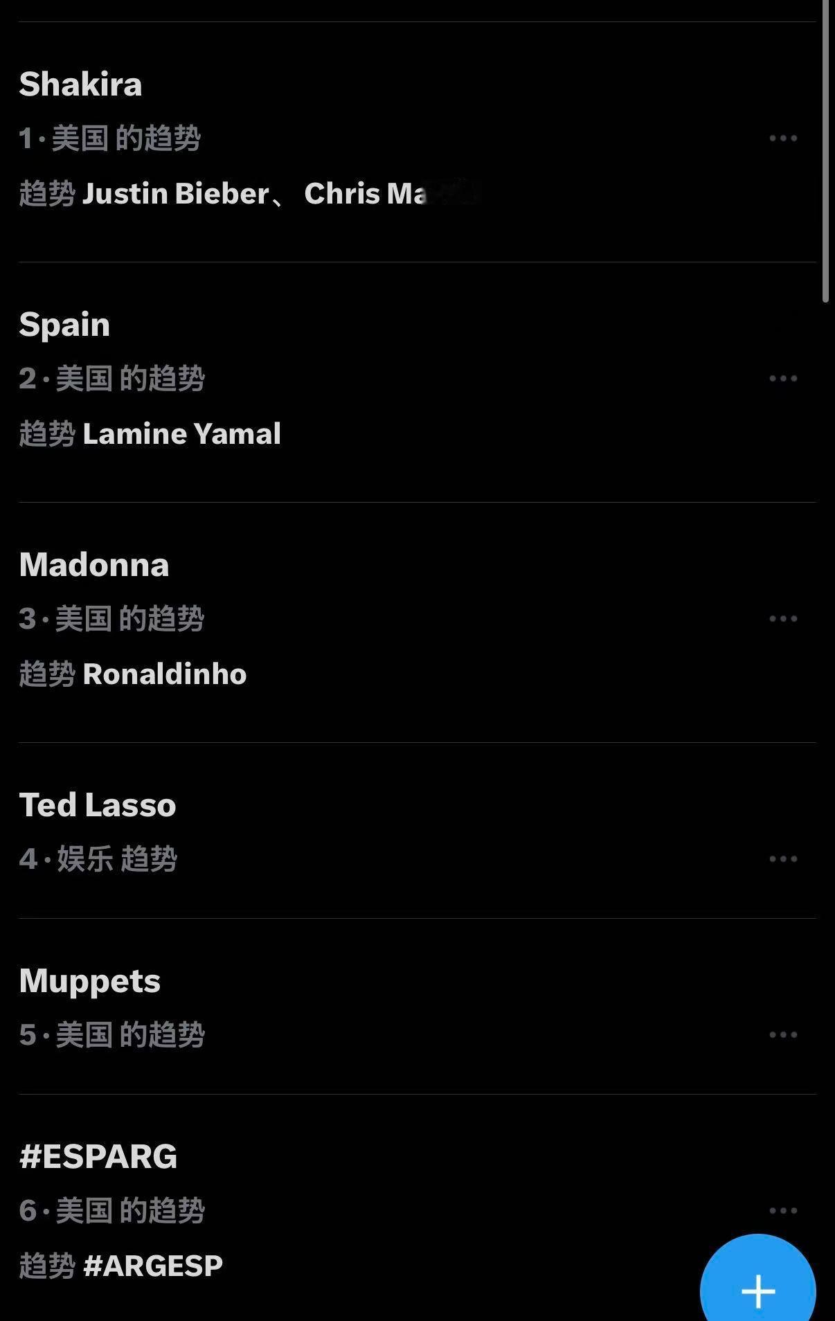 Shakira登顶美国推特趋势夏奇拉shakira世界杯中场秀