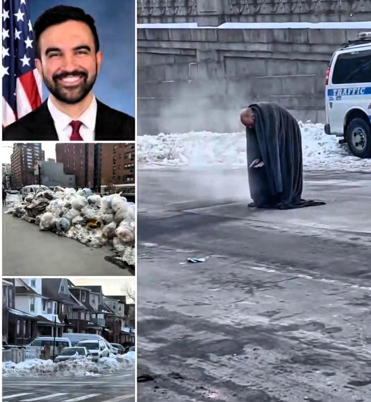 突发这段视频网上疯了：纽约新市长执政下的纽约街头

一段由NY Scoop拍摄的