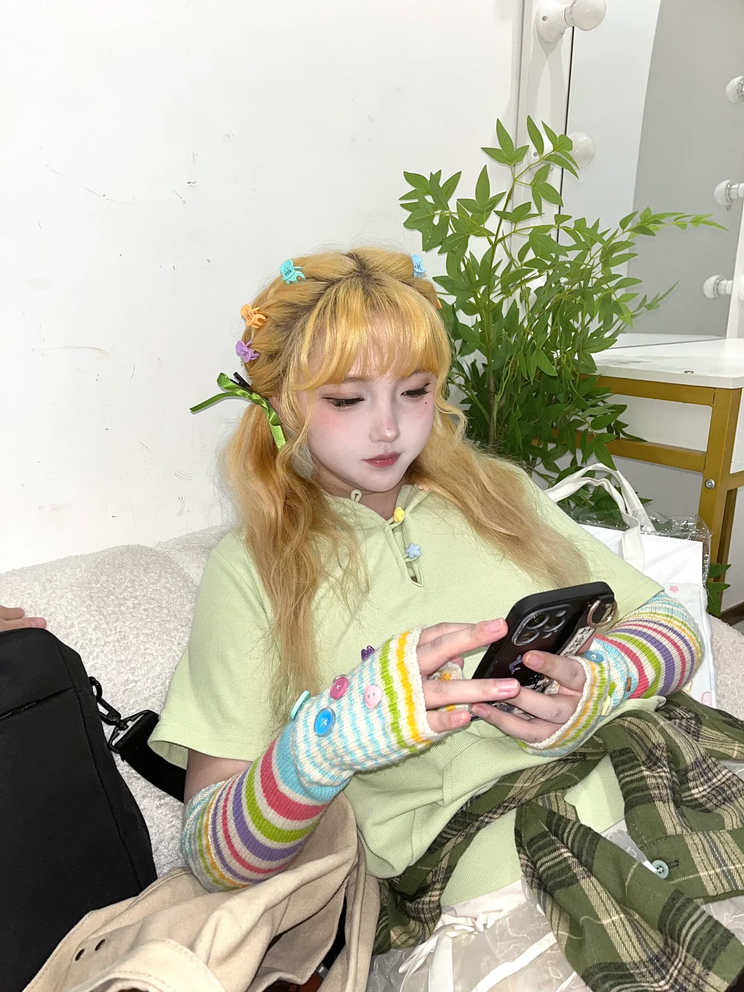 试试在上学的韩女滤镜！