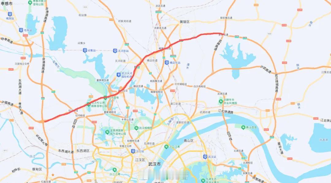 武汉2条市内高速同日开建，看看在哪里！

12月2日，由湖北交通投资集团有限公司