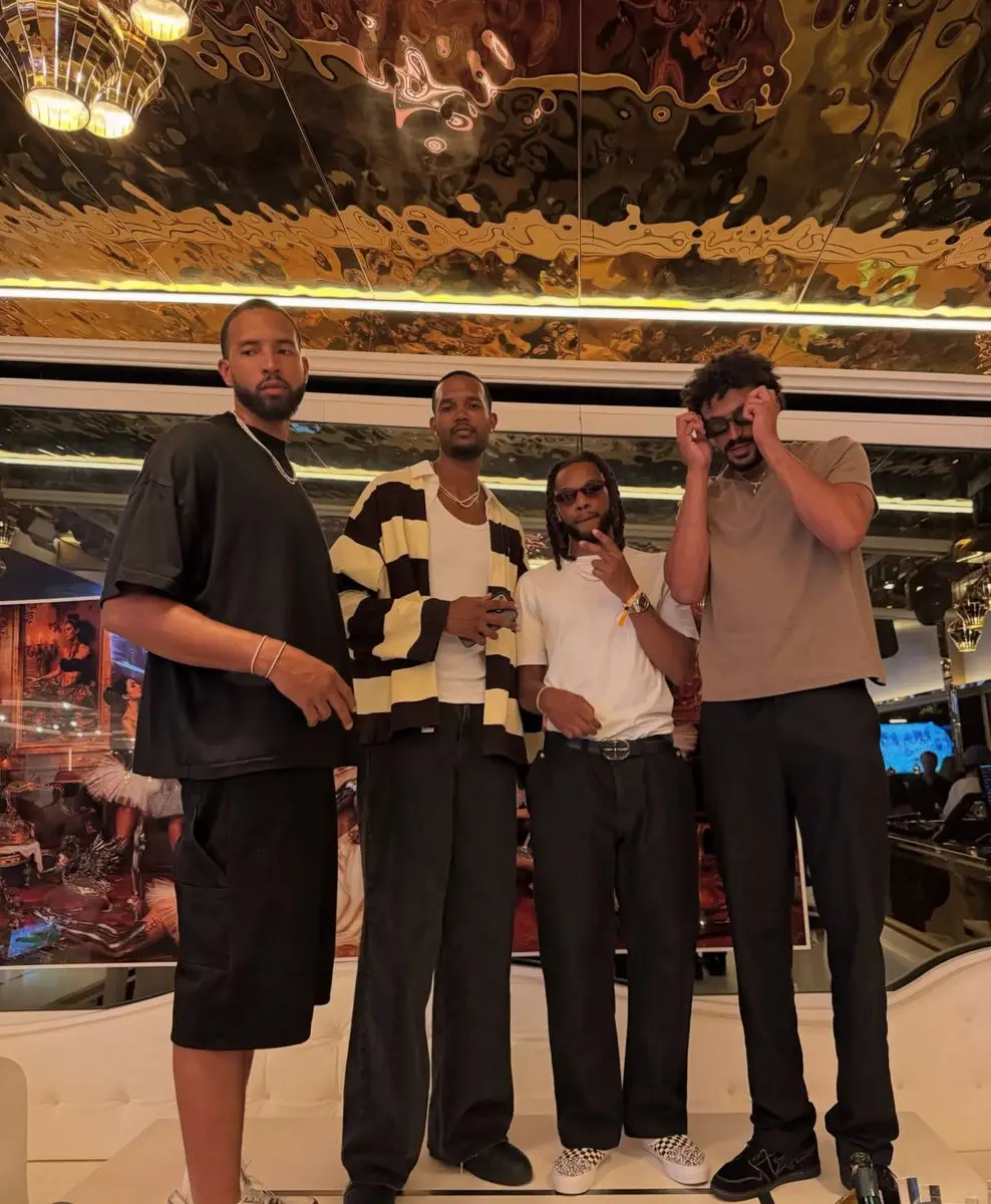 依旧好兄弟👬莫布利加兰结伴出游克利夫兰骑士骑士nba休赛期nba莫布利加兰