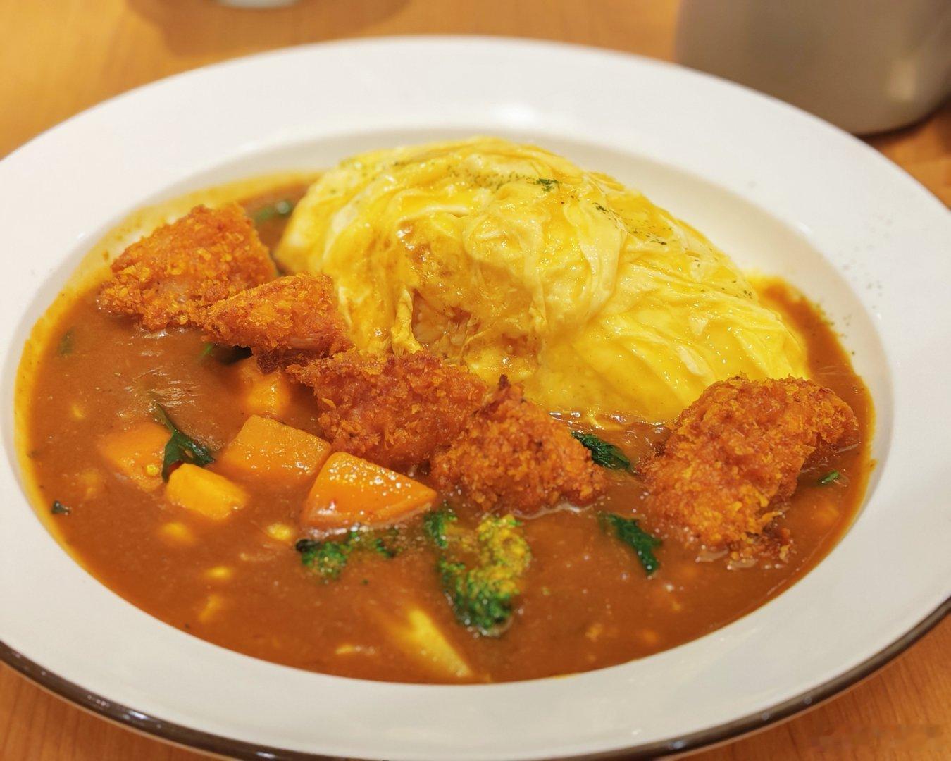 考了半天吃个蛋包饭。 宁波·池奈·咖喱蛋包饭(世纪东方商业广场店)