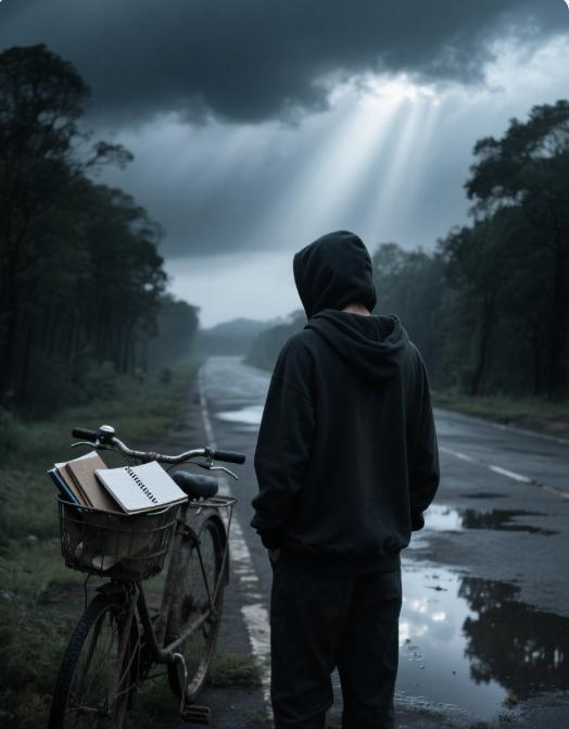 当你看到一个戴着墨镜、穿着黑色连帽衫，两只手不知道往哪儿放，右腿还不停地哆嗦，个