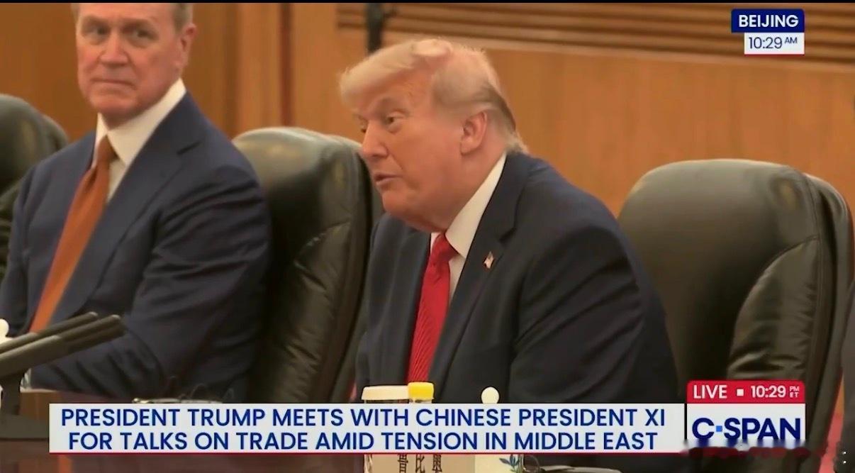 ‼️特朗普刚刚表示：“中美两国之间的关系将比以往任何时候都要更好。”特朗普访华欢