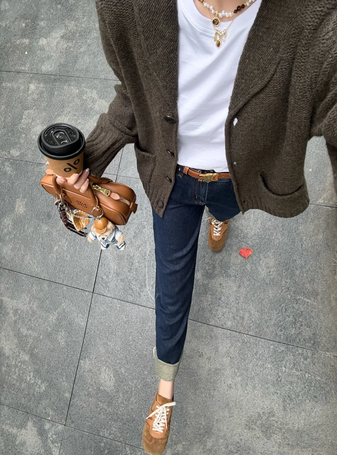 穿毛衣啦🍂好特别的咸菜色！基础款太香了叭！