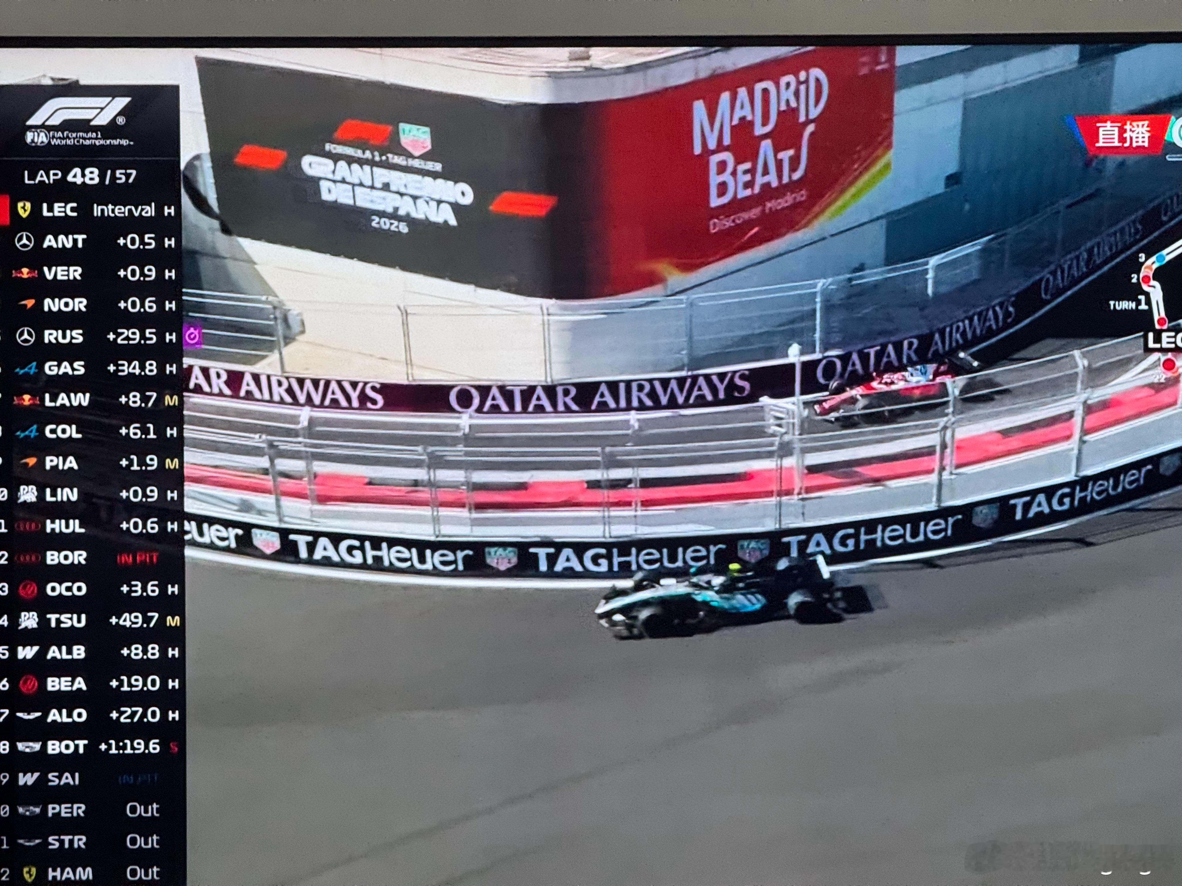 LEC 用了48圈的硬胎，nb大v聊车2026f1马德里大奖赛 ​​​