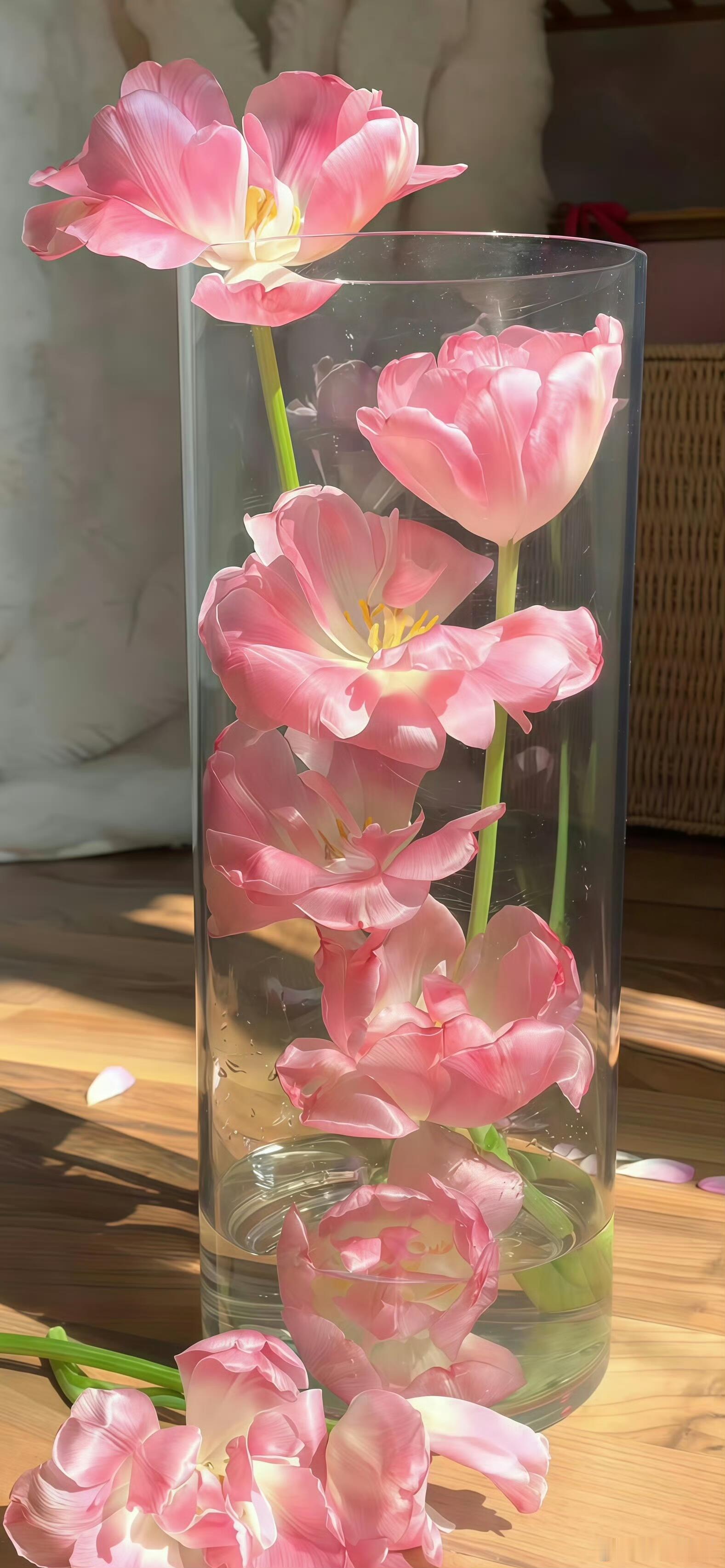壁纸｜花不语，却懂人心～ 荷花：我想开了！ 电影质感壁纸｜杂志壁纸｜治愈系壁纸｜