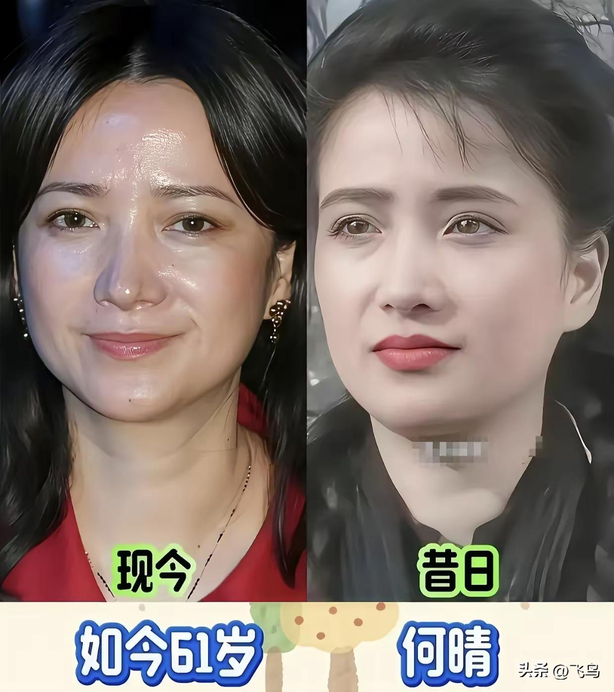 陈肖依，年轻时候看起来可真漂亮呀！这颜值，这长相，真的是一点都不输年轻时候的何赛