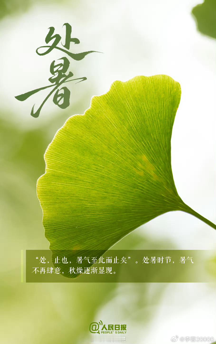 【今日，处暑】处暑就是出暑吗 ①北京时间2026年8月23日10时19分迎来处暑