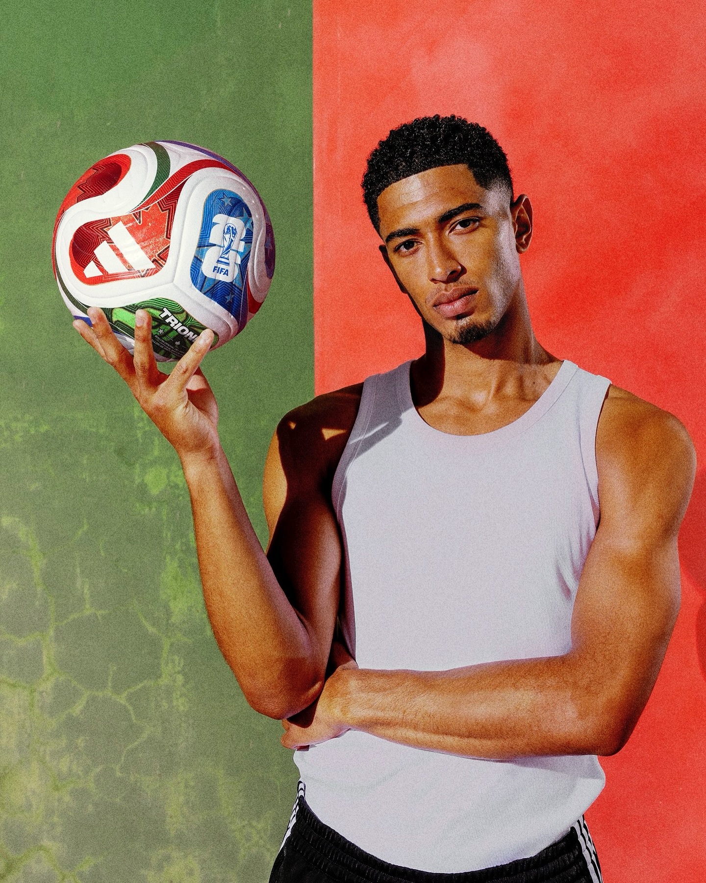 贝林厄姆×世界杯比赛用球⚽adidas ​​​