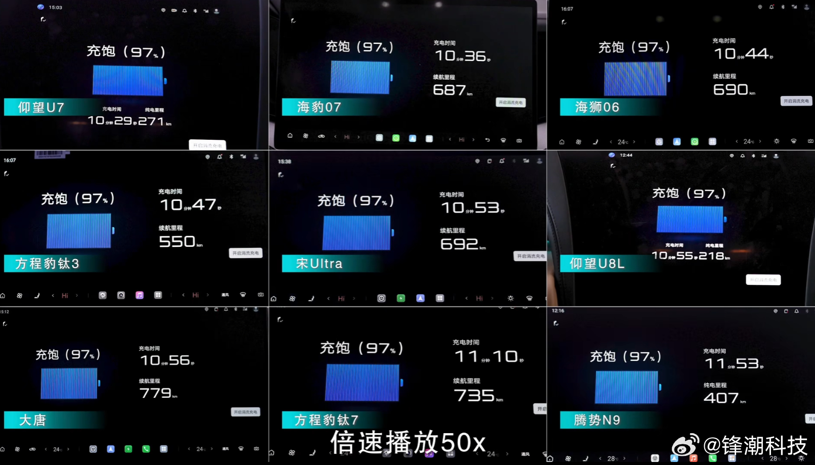 比亚迪第二代刀片电池，哈尔滨-20°环境，车冻上24小时后，再开充。实测比亚迪1
