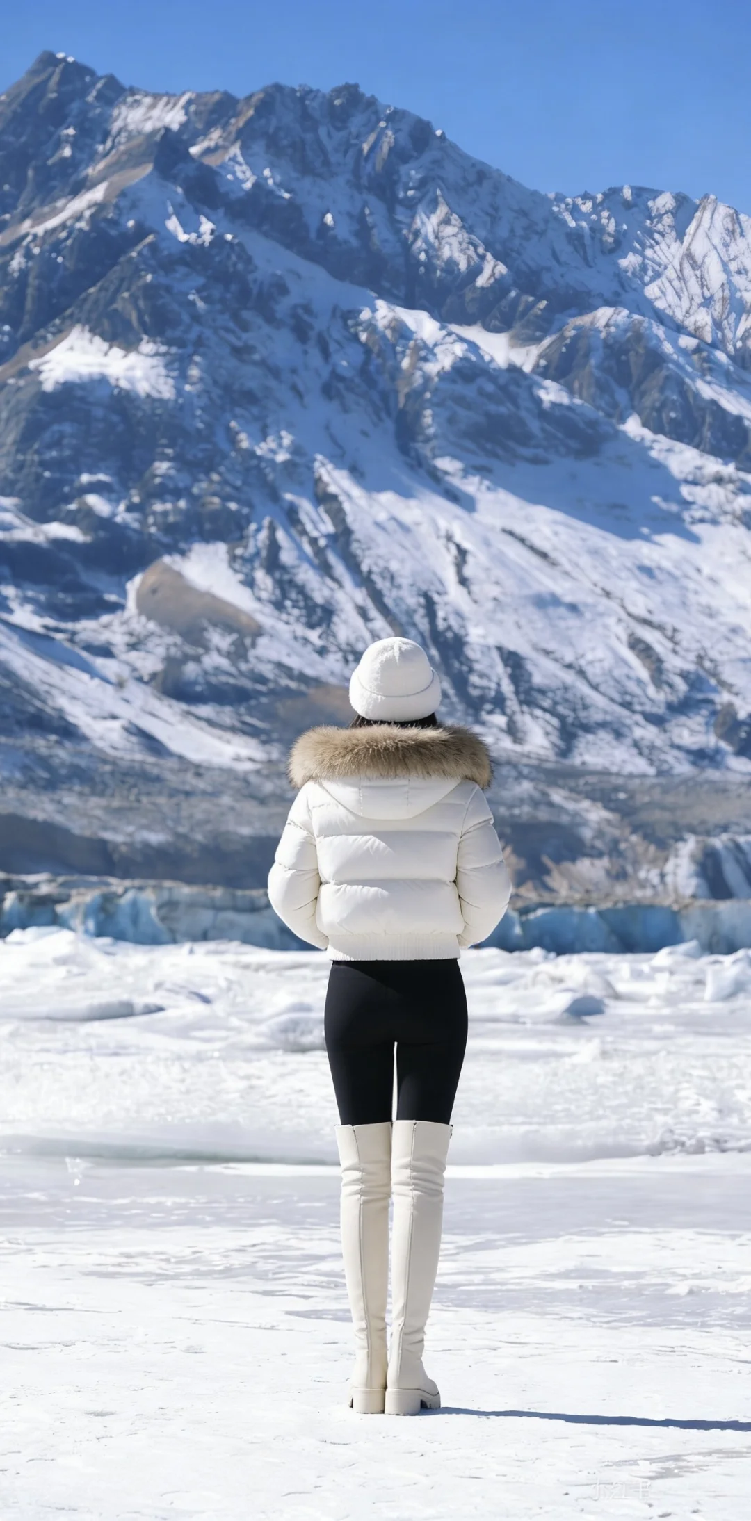1月21，来古冰川上冰成功~冰川星空继续中