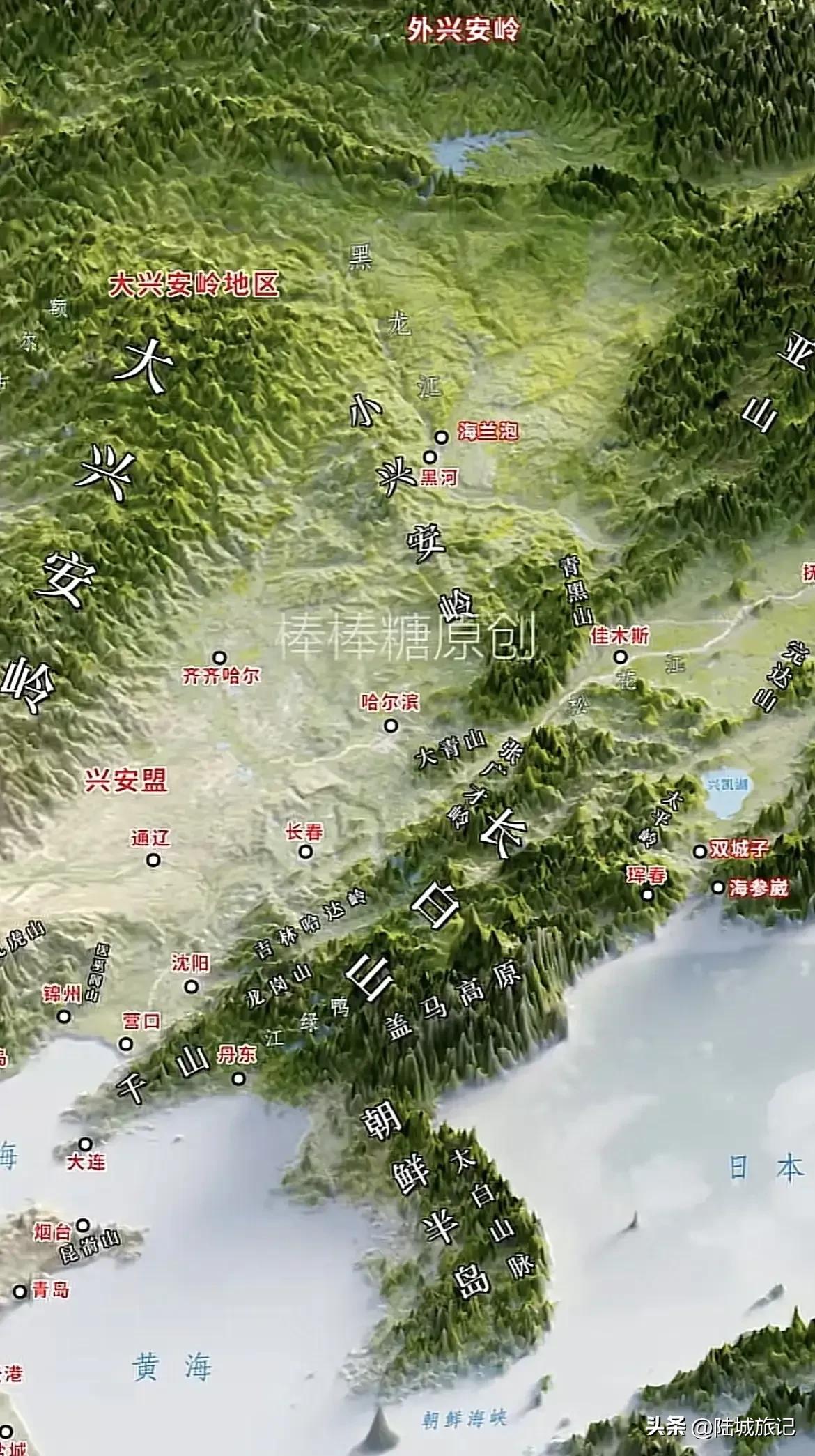 【中国东北工程:“东北大运河”＋“北水南调工程”＋“图们江出海口工程”】:
①“