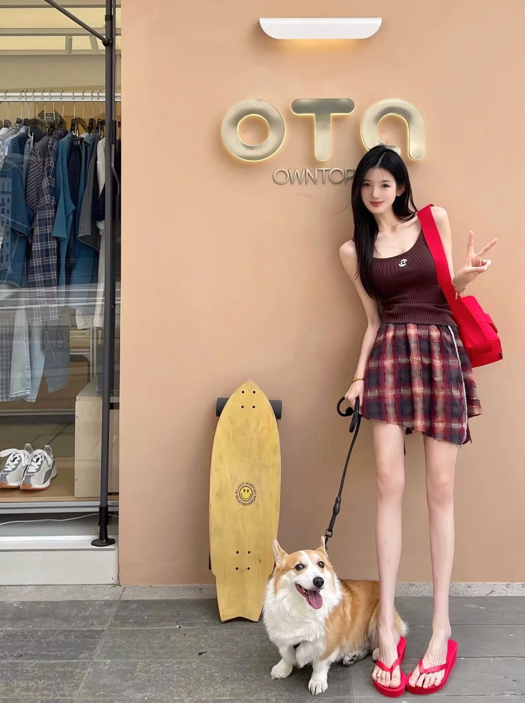 173 96斤的腿 我俩都瘦啦！