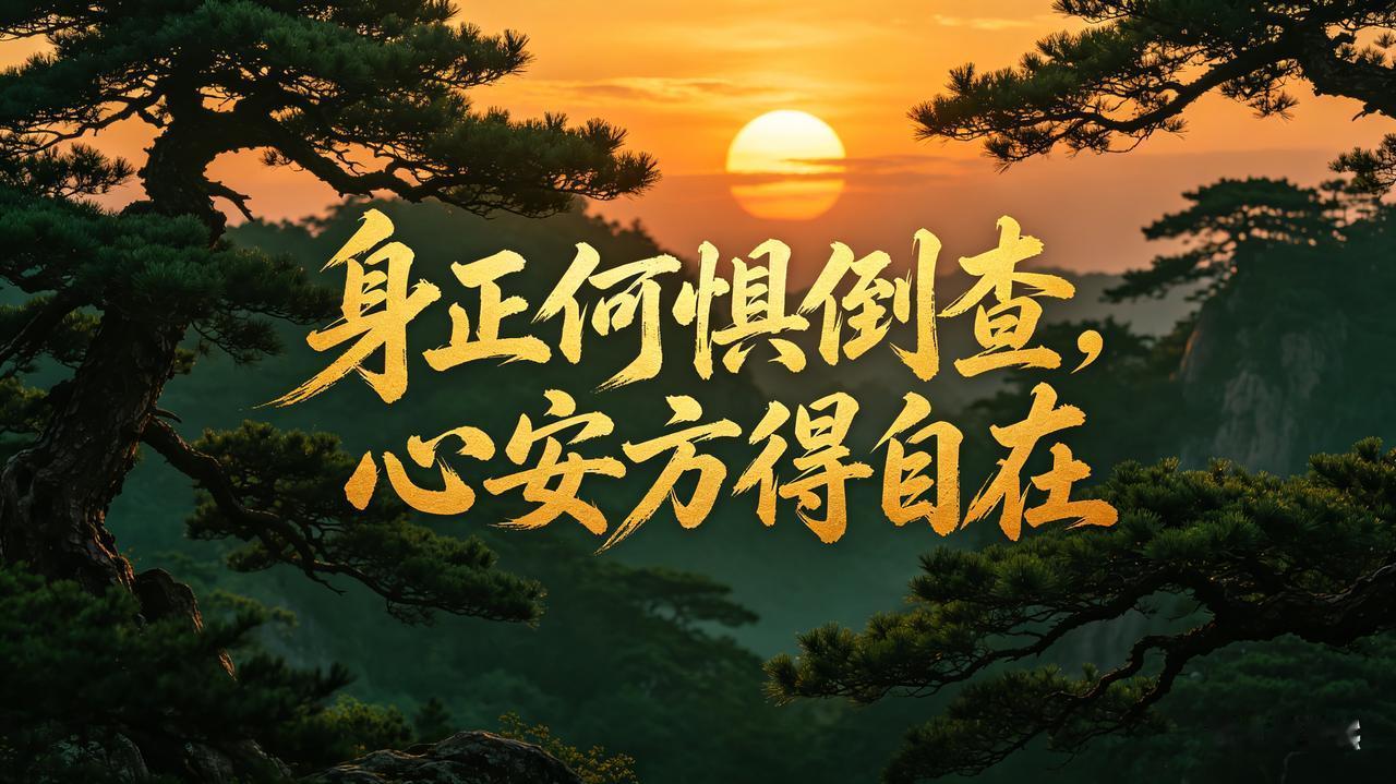 退休一身轻，心正不怕查
安心过好晚年生活
 
如今网上热议“倒查二十年”，很多人