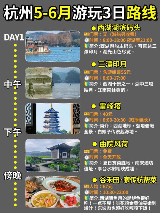 写给5-6月去杭州的姐妹👭