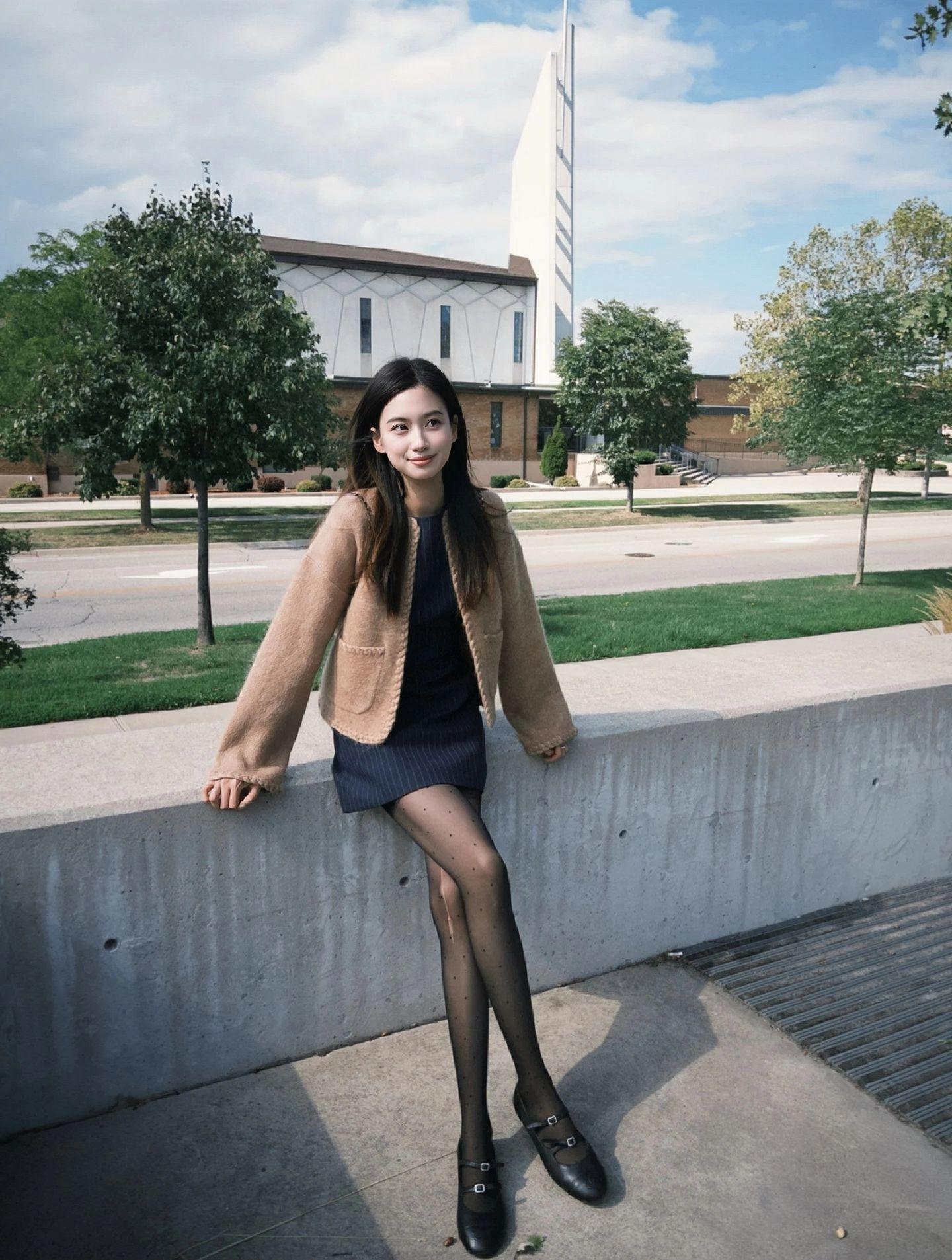 秋日穿搭分享。