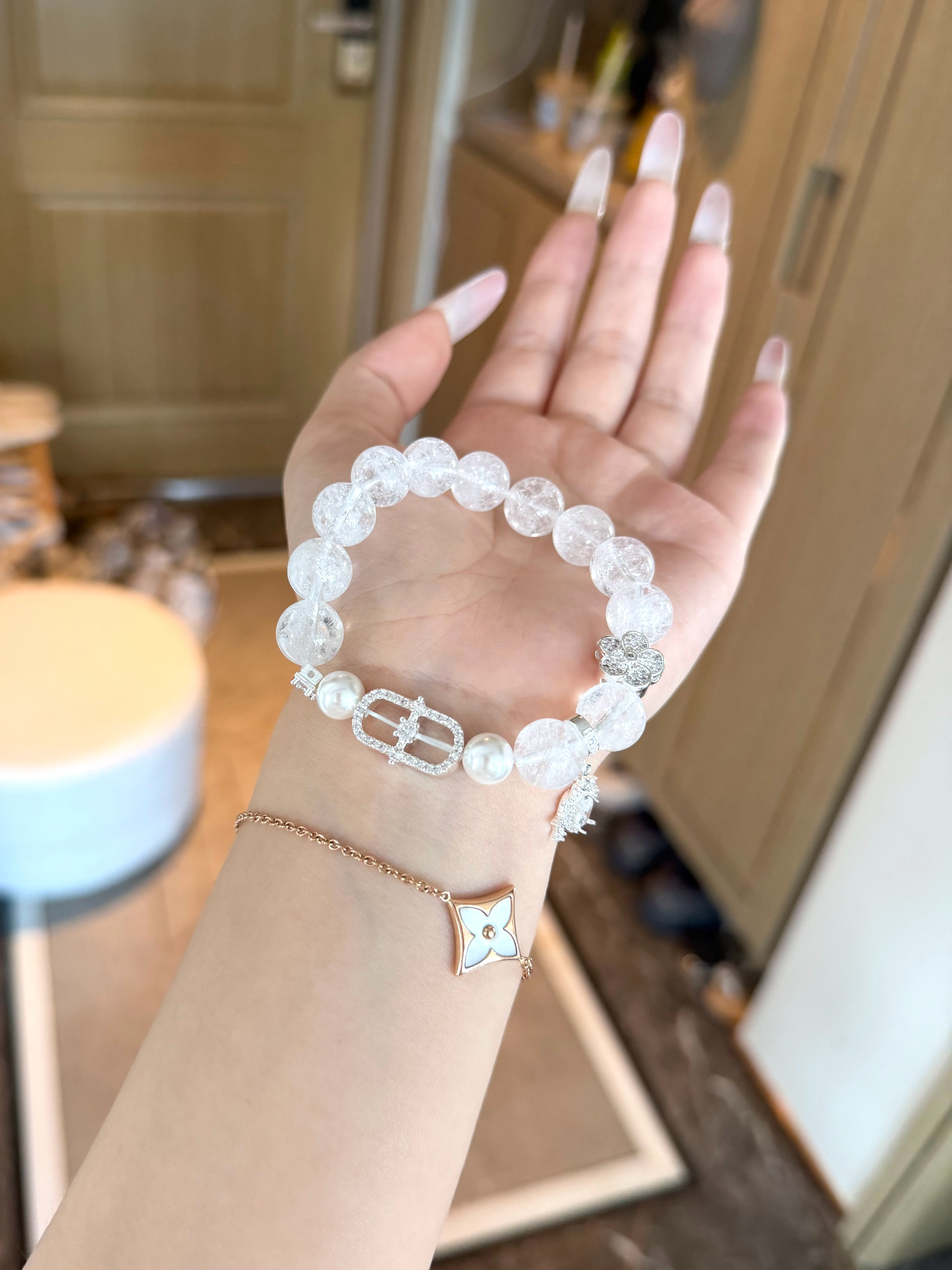 新款雪花白阿塞明天啵啵