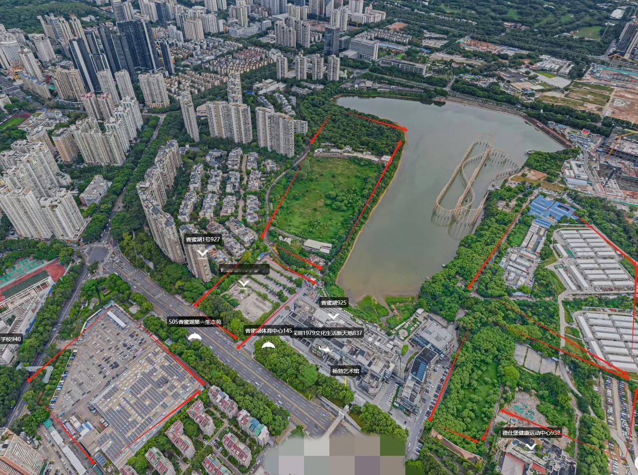 深圳福田香蜜湖还有新住宅地块吗？答案是有！
高层们的办法总比困难多！有网友发布消
