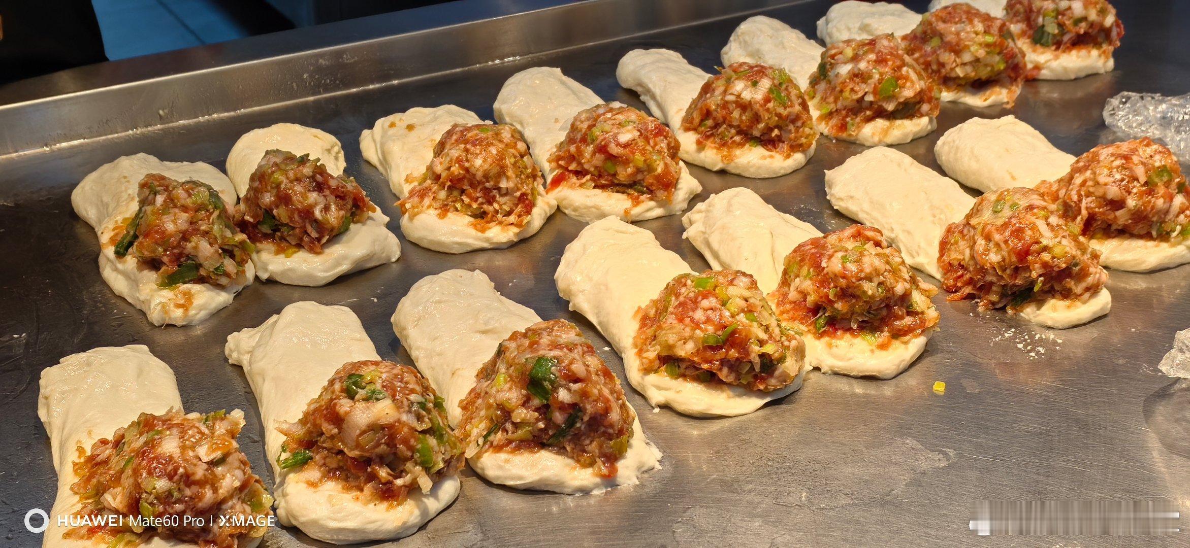 手工大葱肉饼，味道不错，炫俩！不可辜负的美食我的美食日记美食分享 ​​​