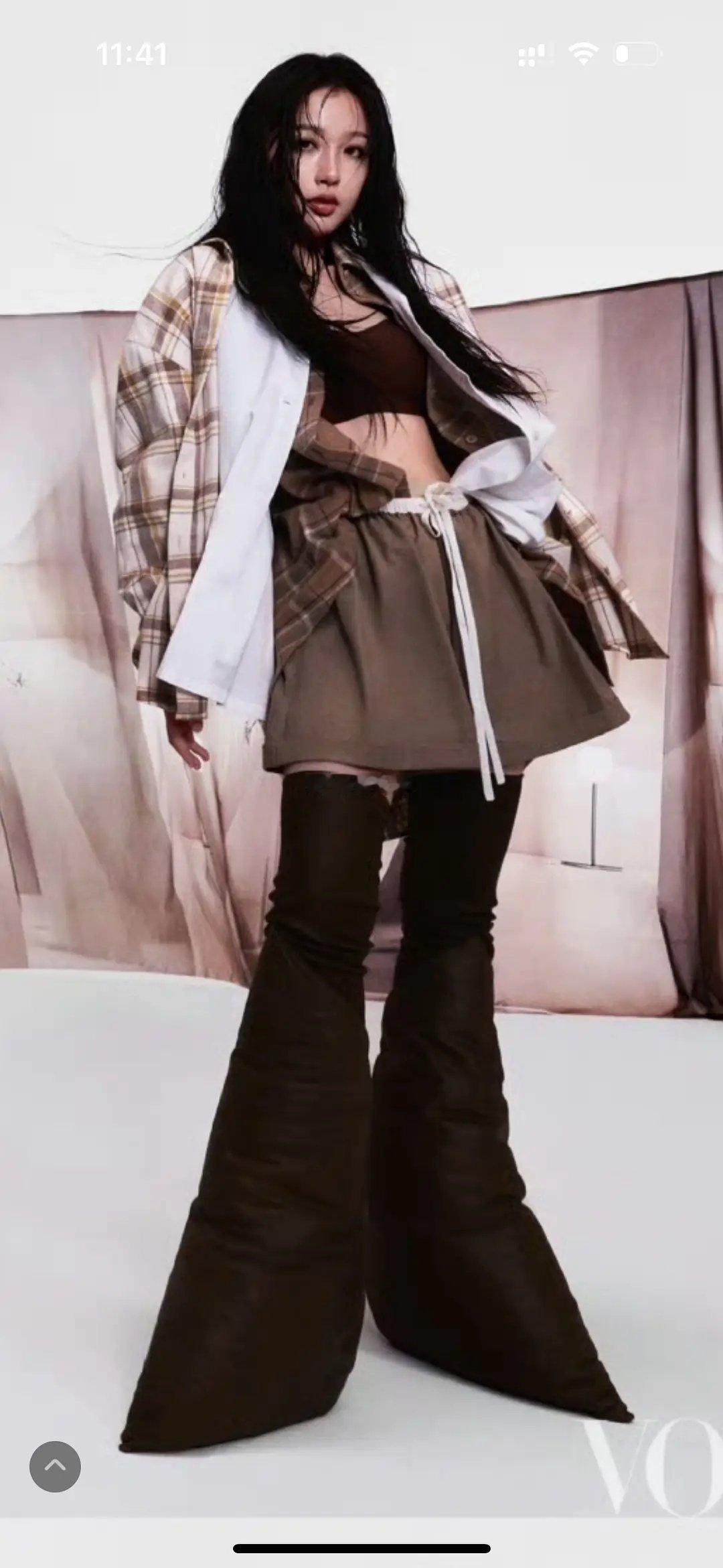 虞书欣这时尚度真是让人无法理解 ​​​