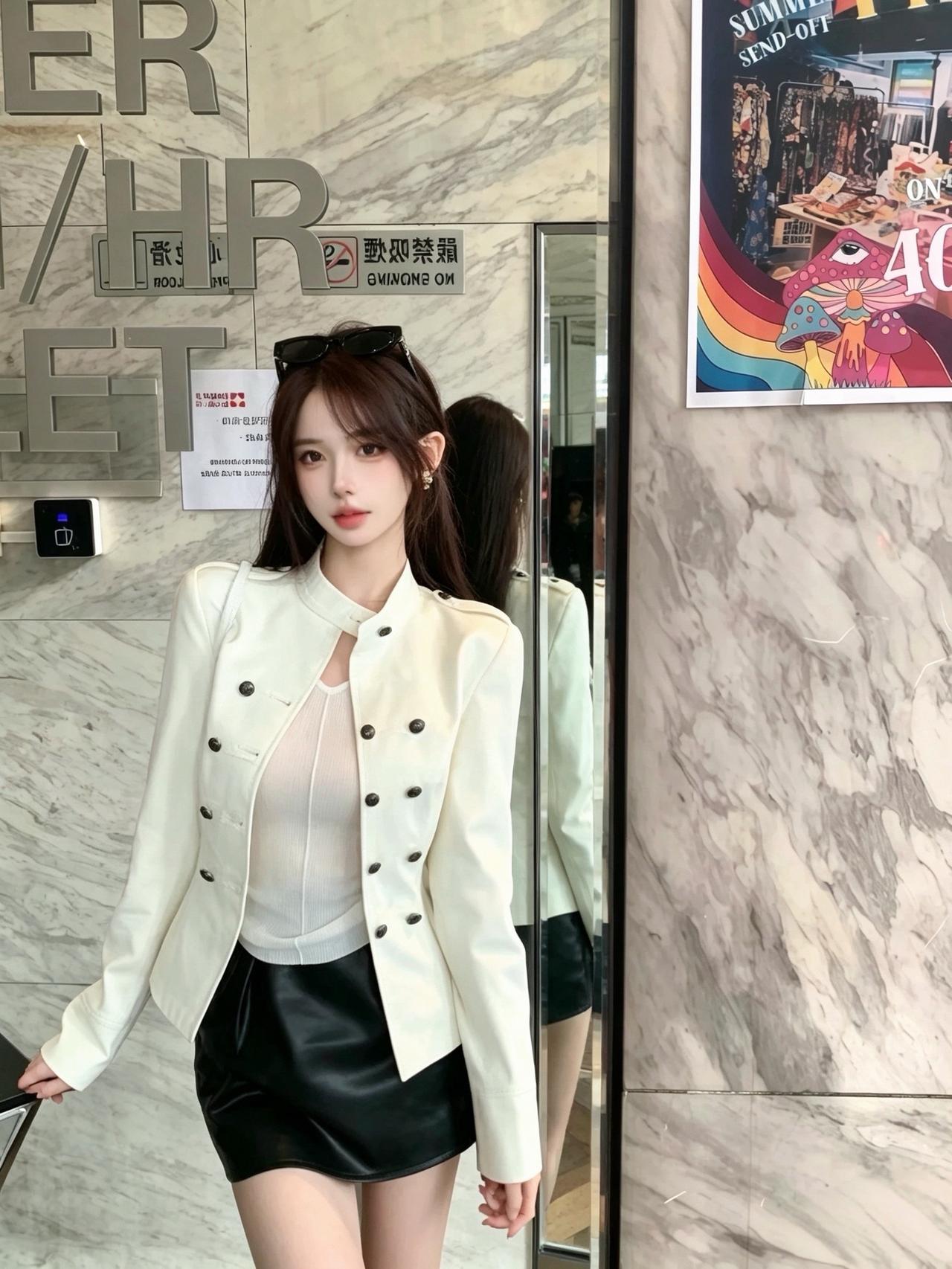 今日份高智感look 斩女酷辣女孩穿搭 氛围感拉满的穿搭 ootd高阶穿搭 甜酷