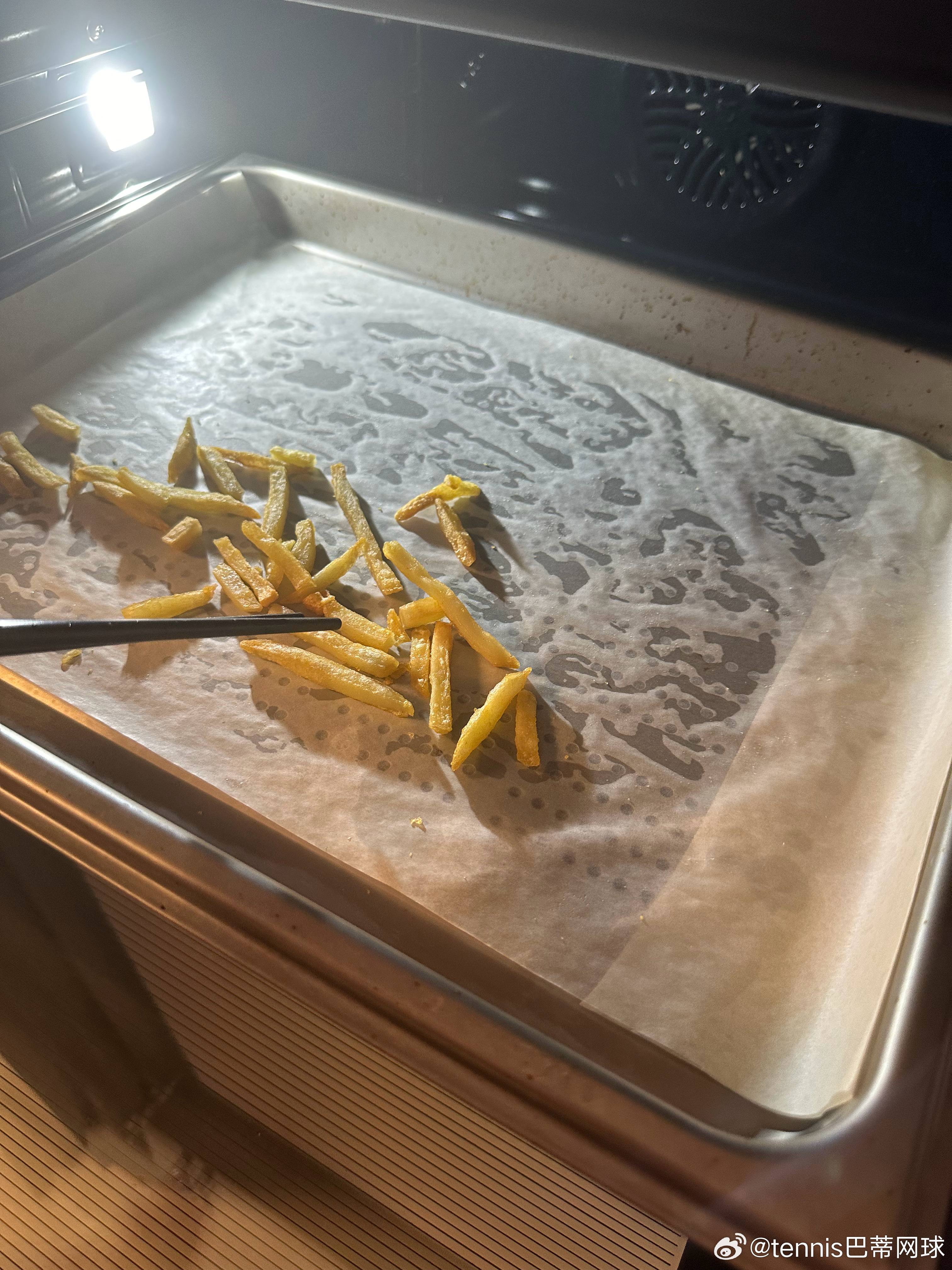 哈哈，自制烤箱薯条🍟空气炸锅模式，健不健康就问你