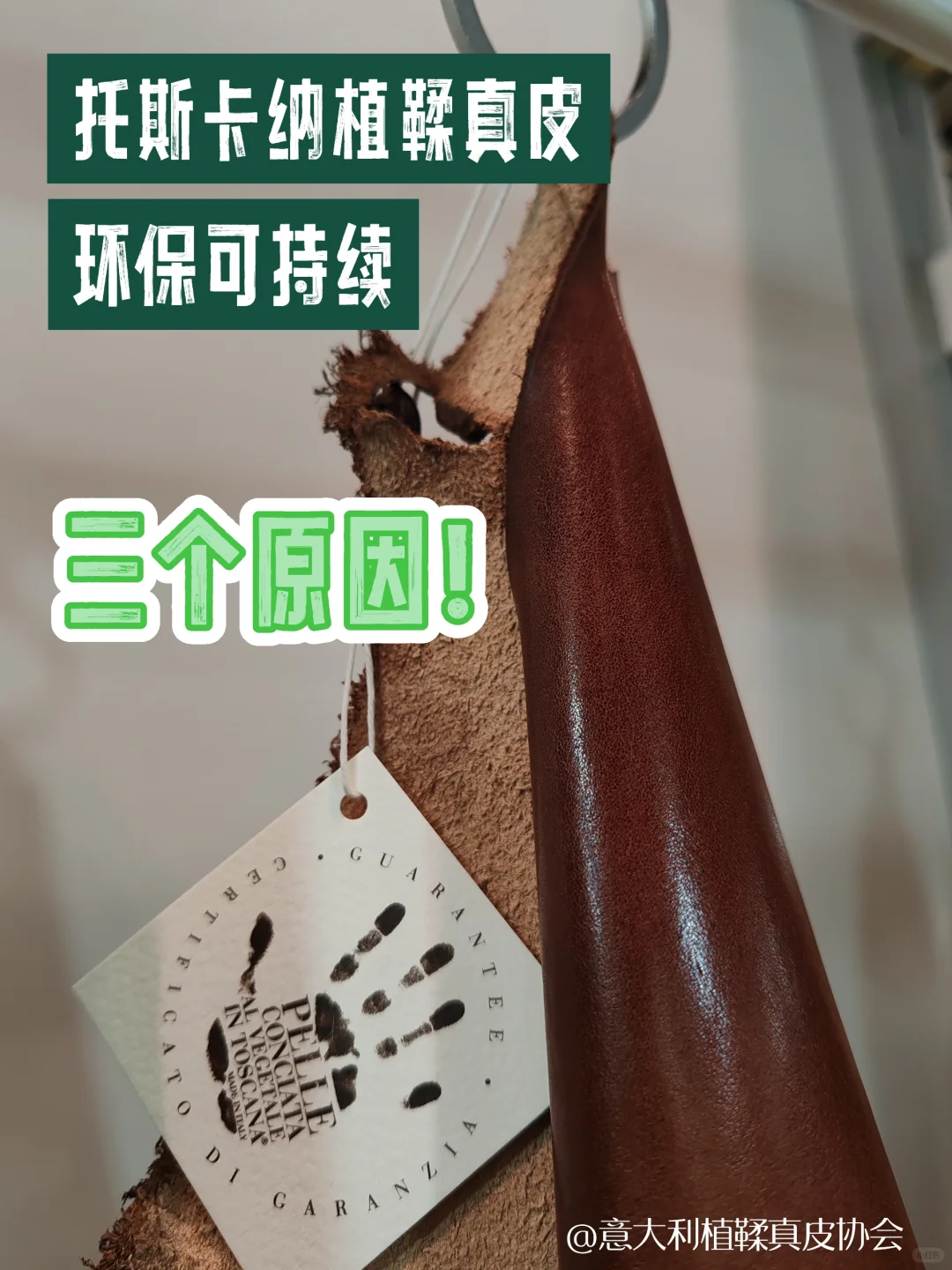 托斯卡纳植鞣真皮环保可持续💚三个原因