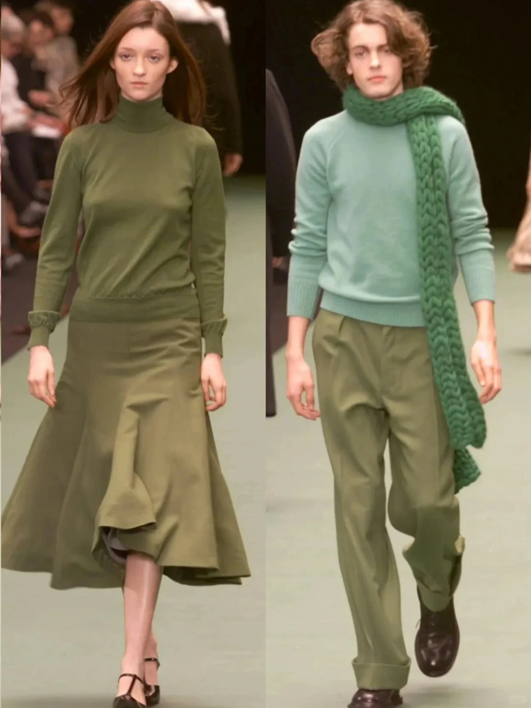 秋冬穿什么/ Dries Van Noten“舒适撞色