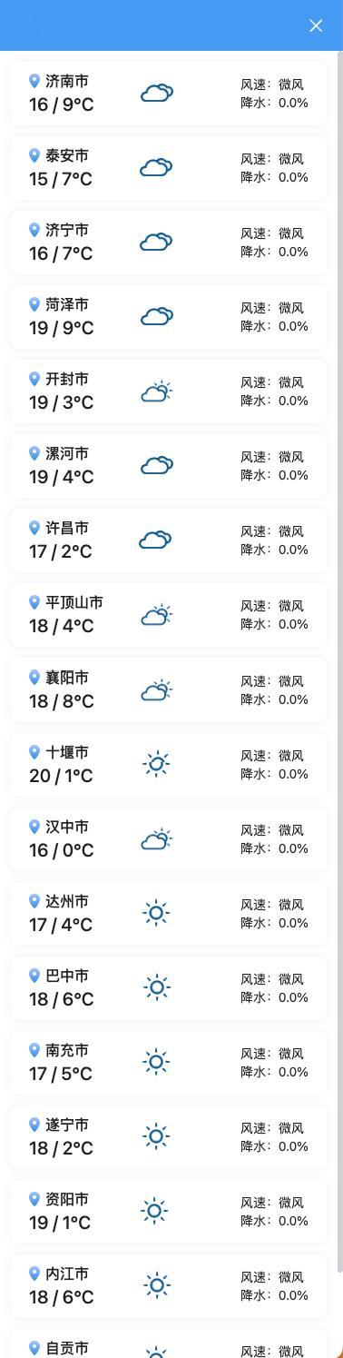 中国气象局做的这个AI气象服务系统风和，官方使用推荐场景包含自驾途径城市的天气预