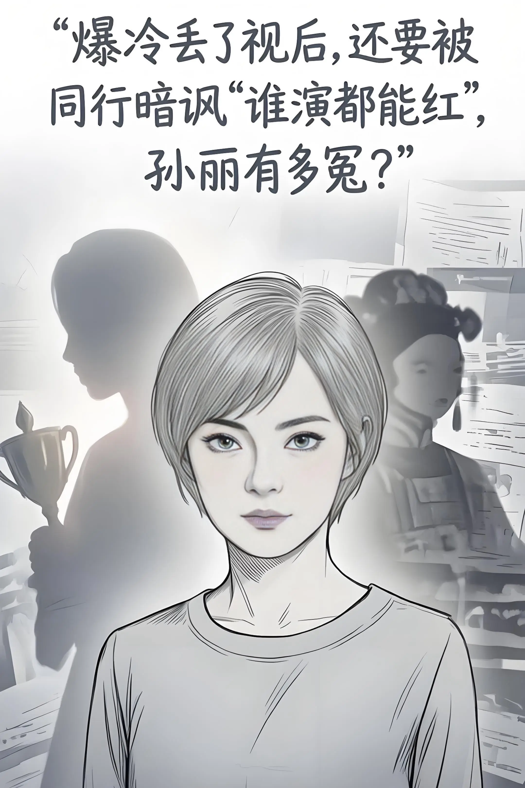 “爆冷丢了视后，还要被同行暗讽“谁演都能。红”，孙俪有多冤？”