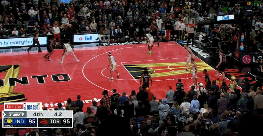 英格拉姆还是太稳了，压时间到最后，急停中投绝杀，猛龙9连胜。“我在北境，挺好的。