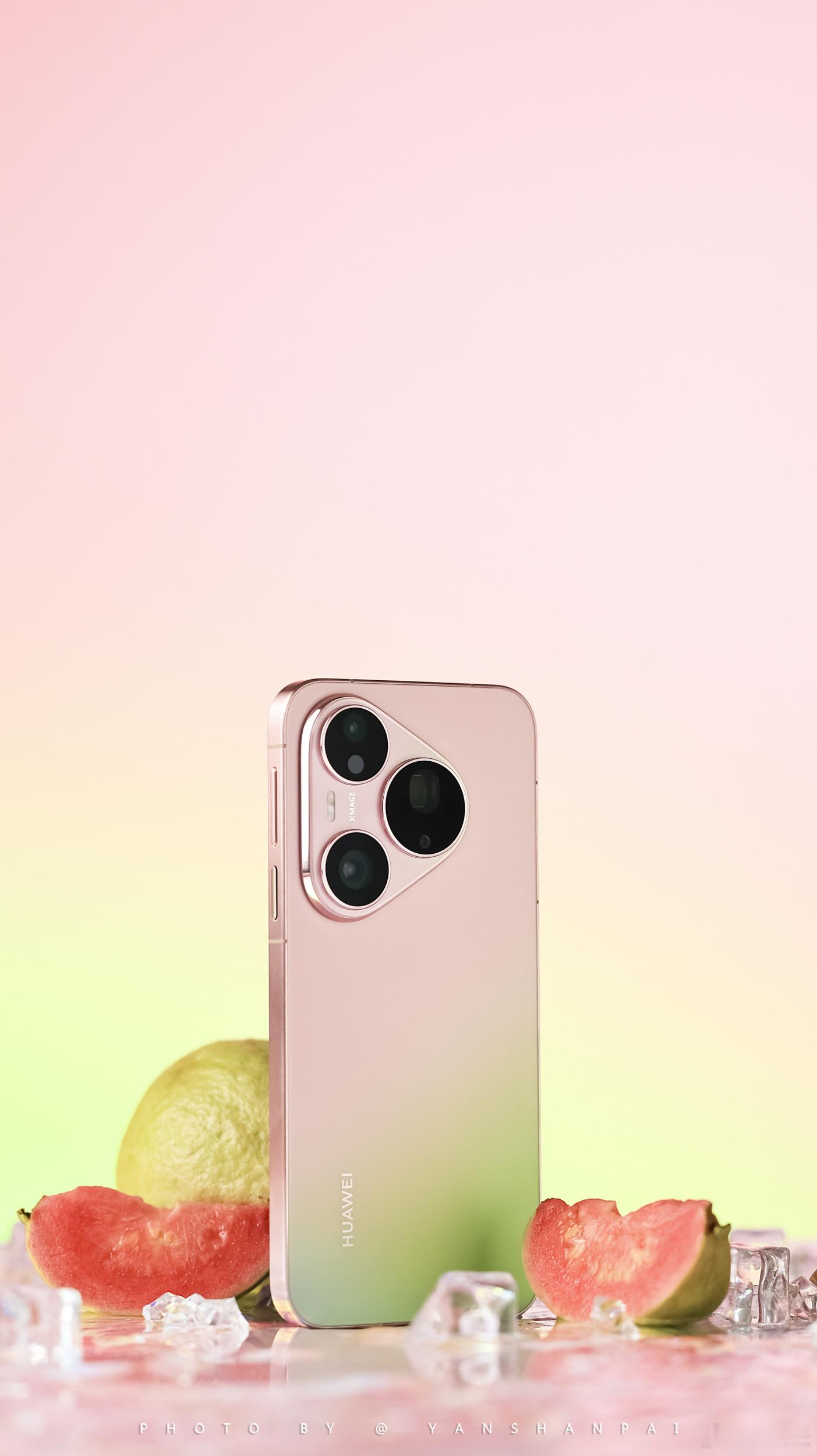 华为Pura 90 Pro粉红芭乐燕山派图赏来了！是不是你想要的清爽感？易烊千玺