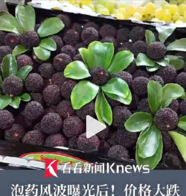 杨梅价格暴跌！高价果如今贱卖，果农满心无奈
 
今年爱吃杨梅的消费者捡了实惠，可