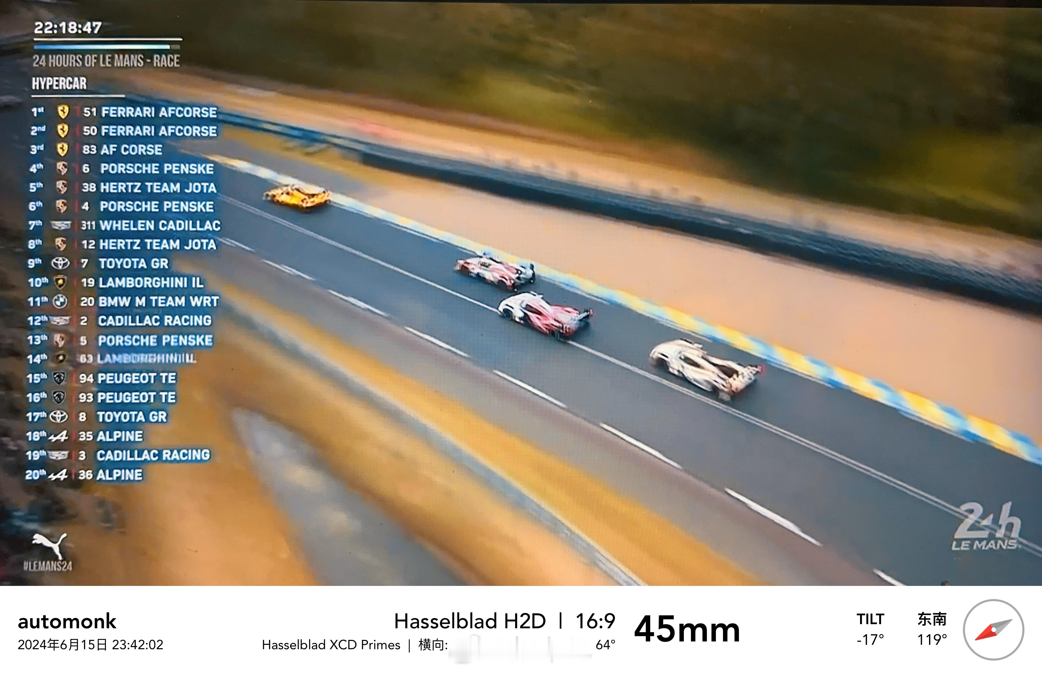 出现干湿交替的赛道条件，开始影响排名了，这很考验车队的决策力……🧐#2024勒