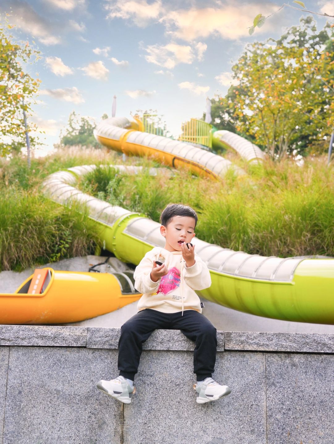 西湖边隐藏的kidwalk路线📍桂花糕里桂花香