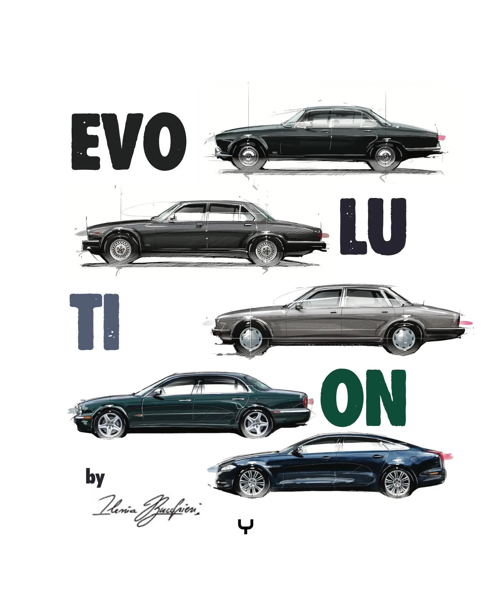 Jaguar XJ，1968-2019。